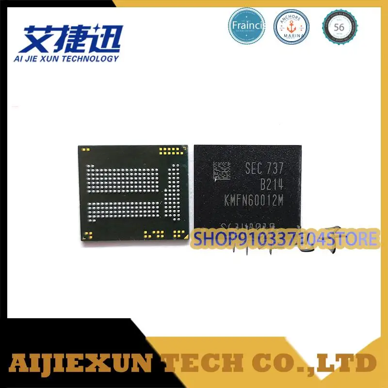 Новые и оригинальные микросхемы памяти 2 шт./лот KMFN60012M-B214 221pins 8G 8 + 1/64 + 8