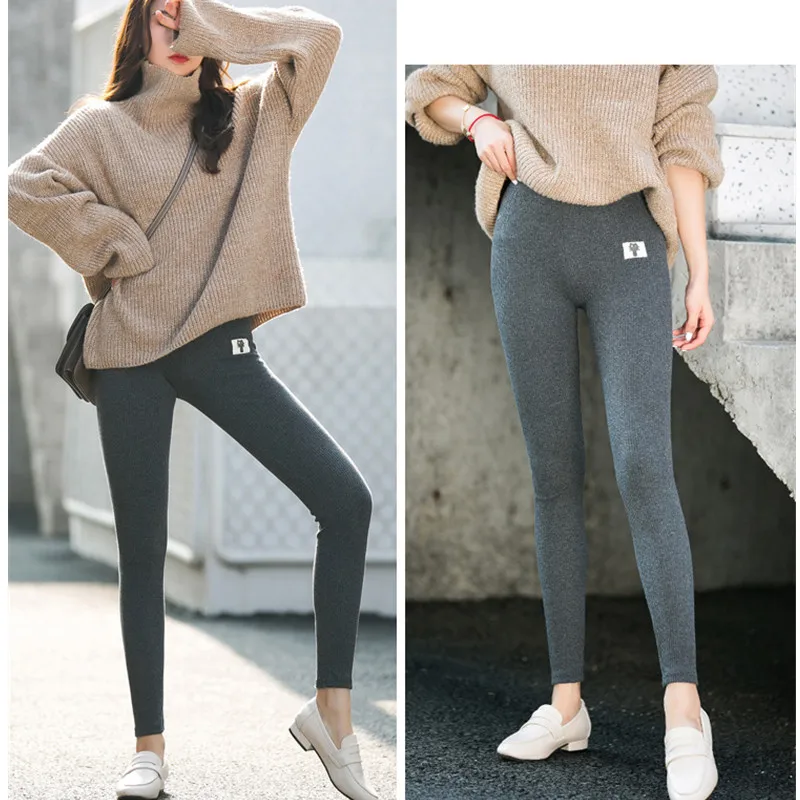 2019 Леггинсы пуш ап женские удобные хлопковые леггинсы с резьбой тонкие высокой