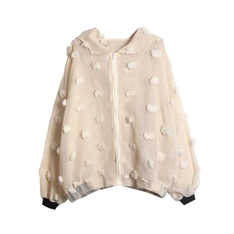 Тонкая летняя куртка Neploe женское повседневное солнцезащитное пальто 2021 3D