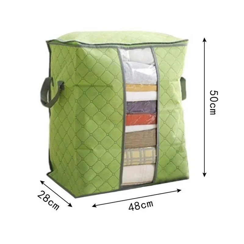 

Foldable Clothes Organizer Blanket Storage Organizer Quilt Bag Closet Organizer For Pillow Quilt Blanket Storage Bag Organizer