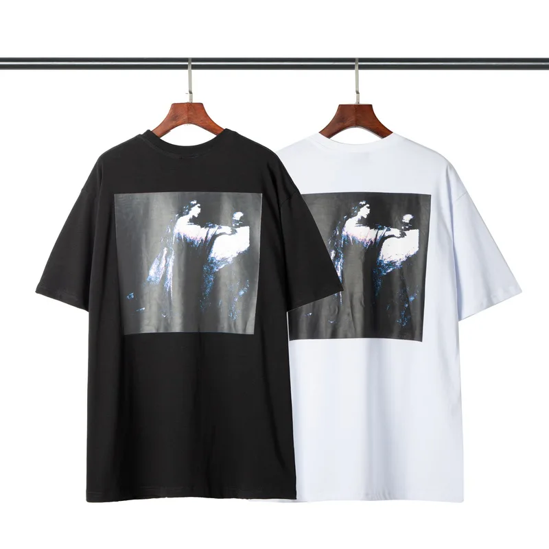 

2021ss Revenge Black Tee Lightning Drip XXXTENTACION T-shirts Men Women 1:1 Best Quality T Shirts Abstract Printing Back Tops