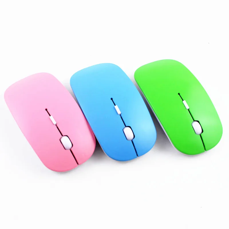 Ультратонкая оптическая беспроводная компьютерная мышь 1600 DPI 2 4 ГГц|Мыши| |
