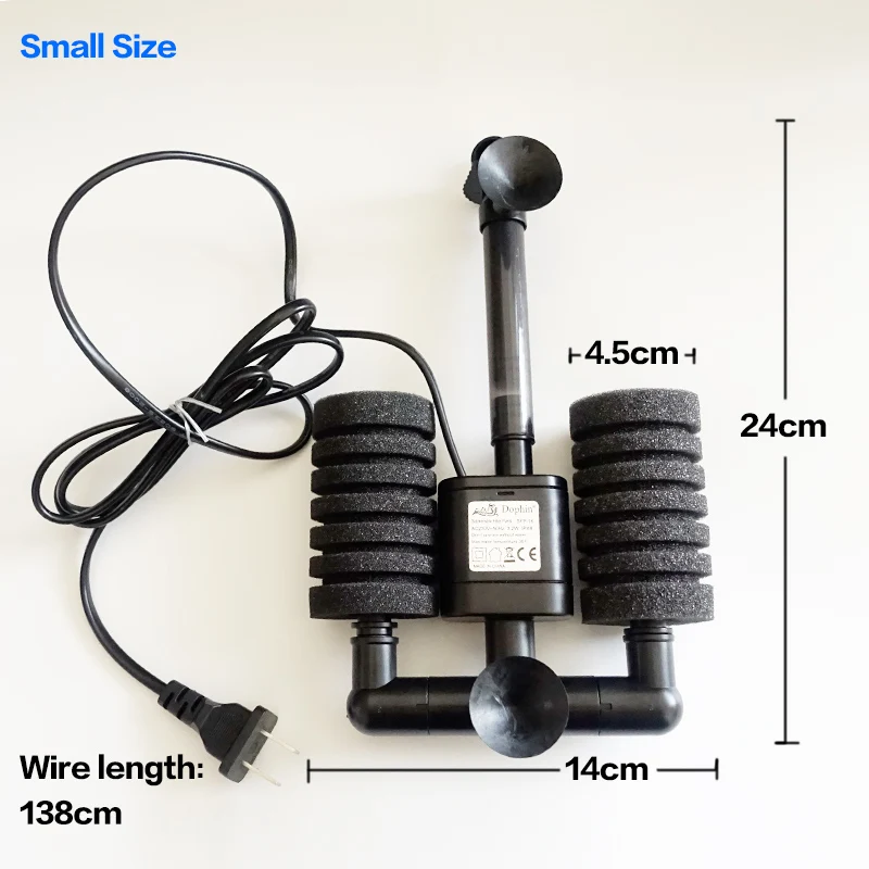 Аквариумный резервуар для креветок Электрический нано Губчатый Фильтр