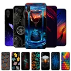 Противоударный чехол для Samsung A02, ТПУ, лиса, силиконовый чехол