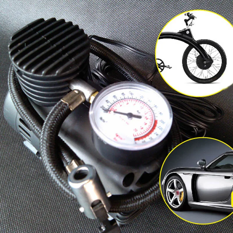 12V 300PSI автомобильный портативный мини электрический воздушный компрессор