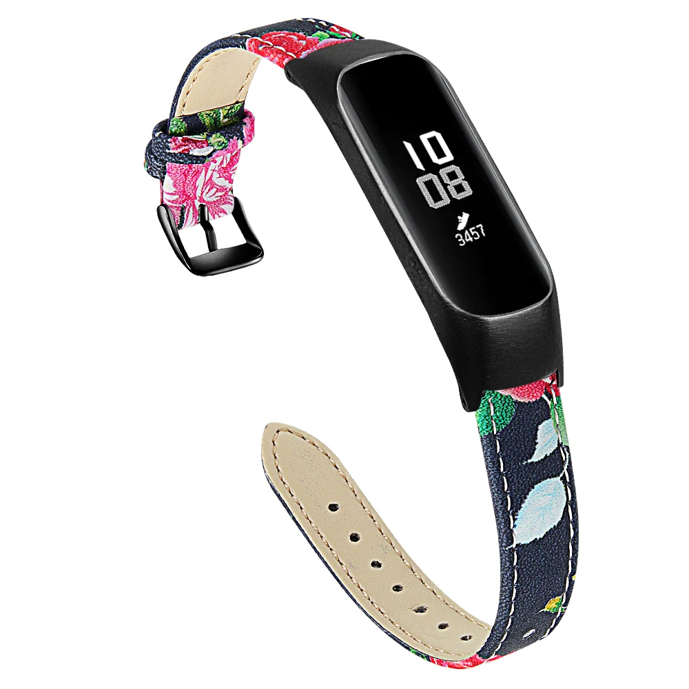 Подлинный классический кожаный ремешок для samsung galaxy fit-e SM-R375 ремешок с чехлом с пряжкой Шестерня классические ремешки бизнес-часы
