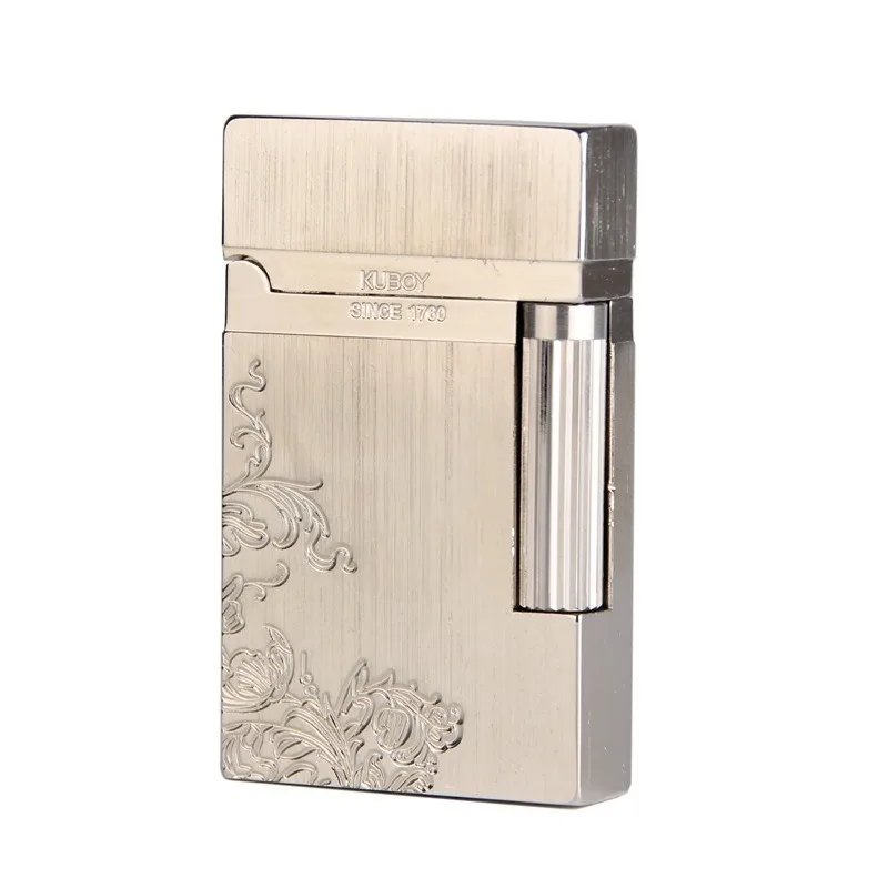 

Grinding Wheel Cigar Cigarette Personalized Lighter Portable Inflatable Butane Gas Lighter Accessories Encendedores Mens Gift