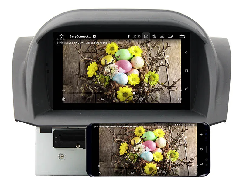Belsee, четыре ядра, 4+ 64 ГБ, Android 9,0, головное устройство, автомобильное радио, dvd-плеер, gps навигация, стерео, HD для Ford Fiesta 2013