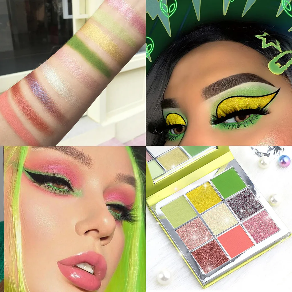 Красота глазурованная макияж тени для век палитра макияжа Кисти диск пустыня