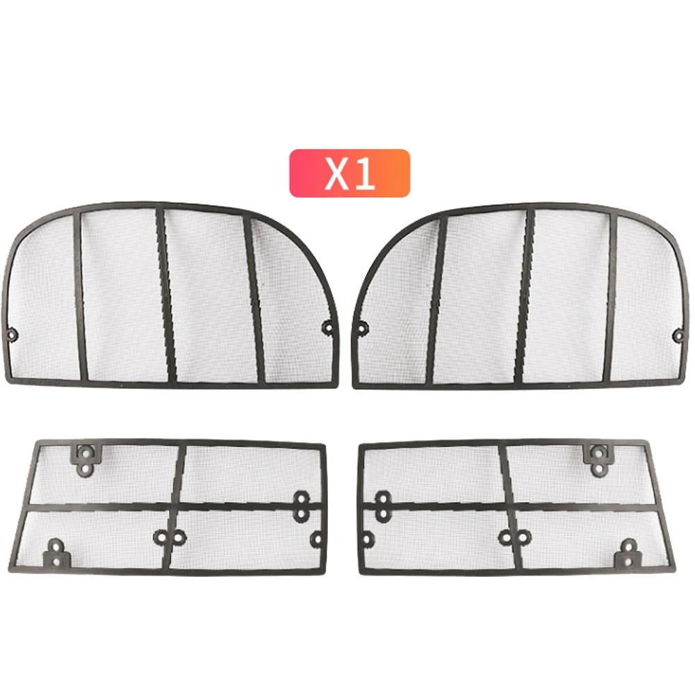 

For BMW X1 2016 2017 2018 2019 Steel Front Insect Grill Net Screening Mesh Protect Cover Accseeories