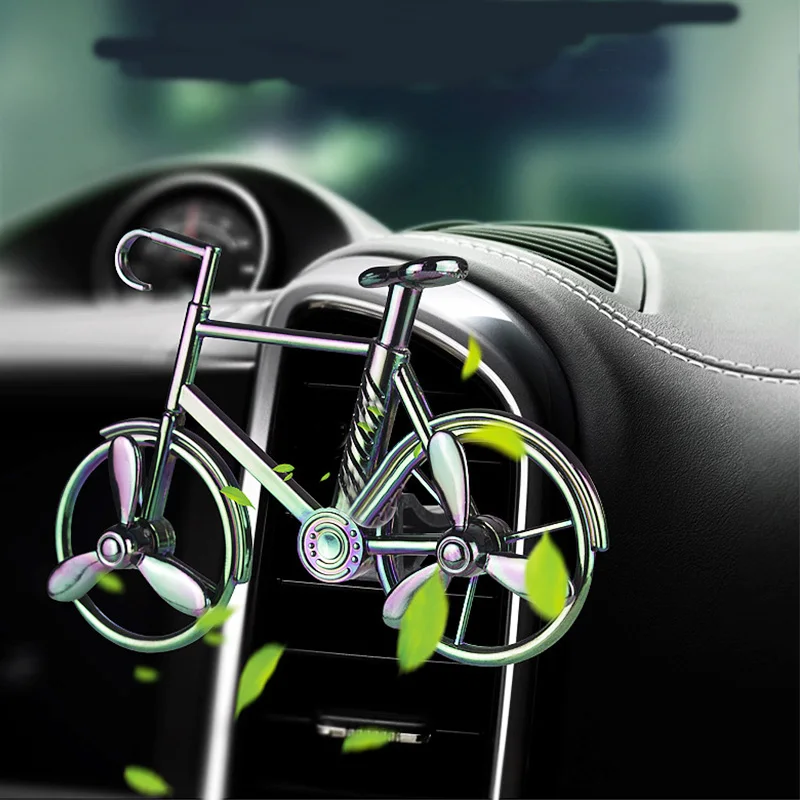 

Creative Car Air Freshener Bicycle Type Auto Air Conditioning Air Outlet Fragrance Clip Decor Ornament Automobile Perfume Gift