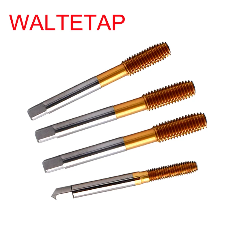 Метчик WALTETAP HSSE с оловянной тонкой резьбой левый M4 M5 M6 M8 M10 X0.5L X0.75L X1L | Инструменты
