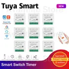 Умный Модуль светильник еля света Tuya, автоматизация умного дома сделай сам, выключатель с двухсторонним управлением, работа с Alexa Google Home