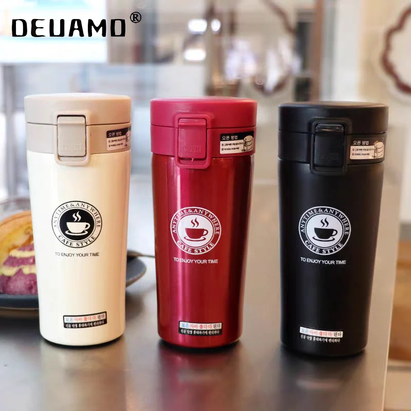 Высококачественная кофейная Термокружка с двойными стенками 380 мл вакуумные