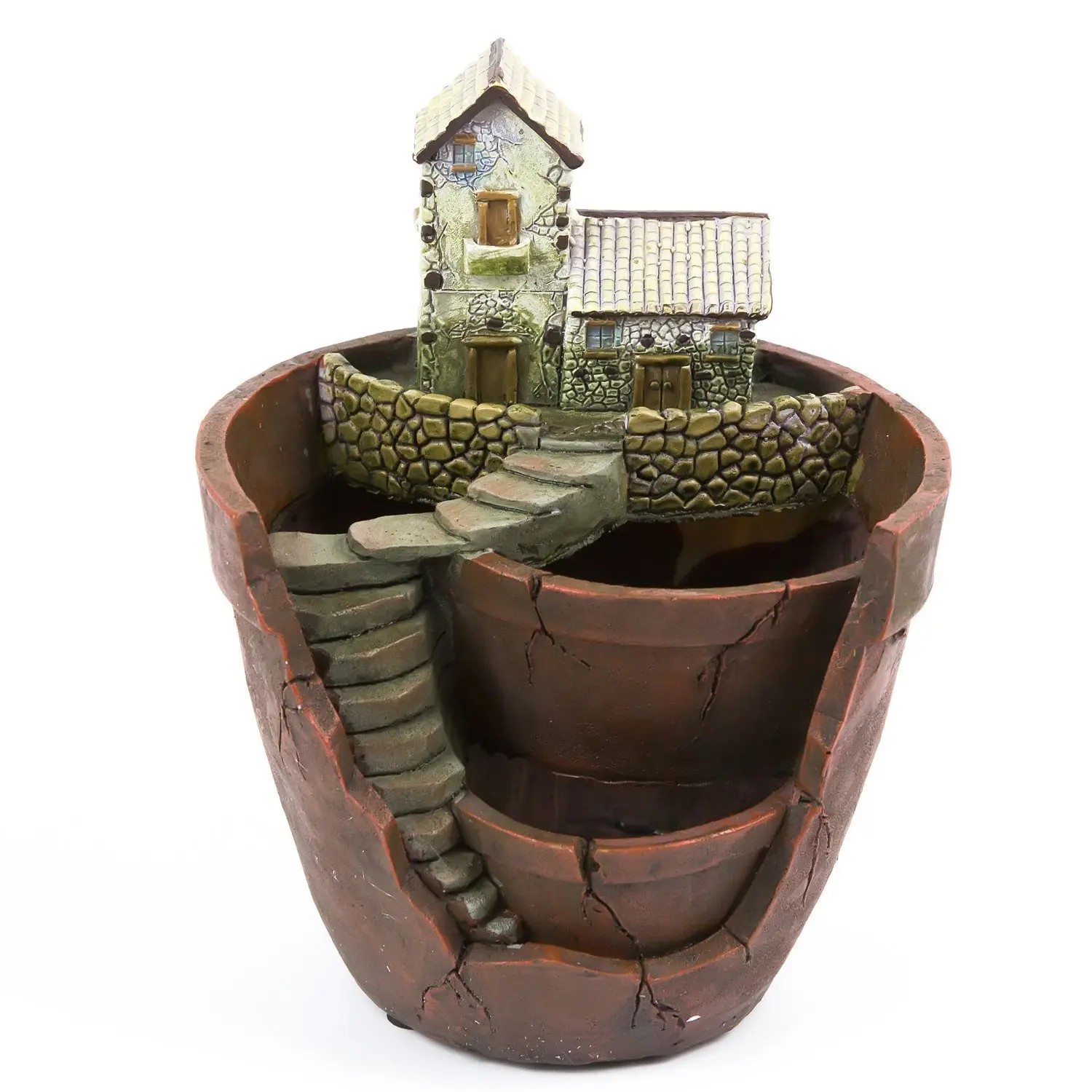 

Stock In Malaysia DIY Sky Garden Resin Flower Pot Plant Flowerpot Home