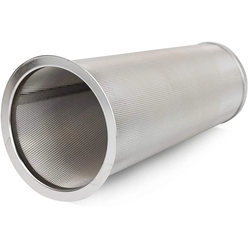 Фильтр для кофе 2 широкоугольных каменных банок из нержавеющей стали