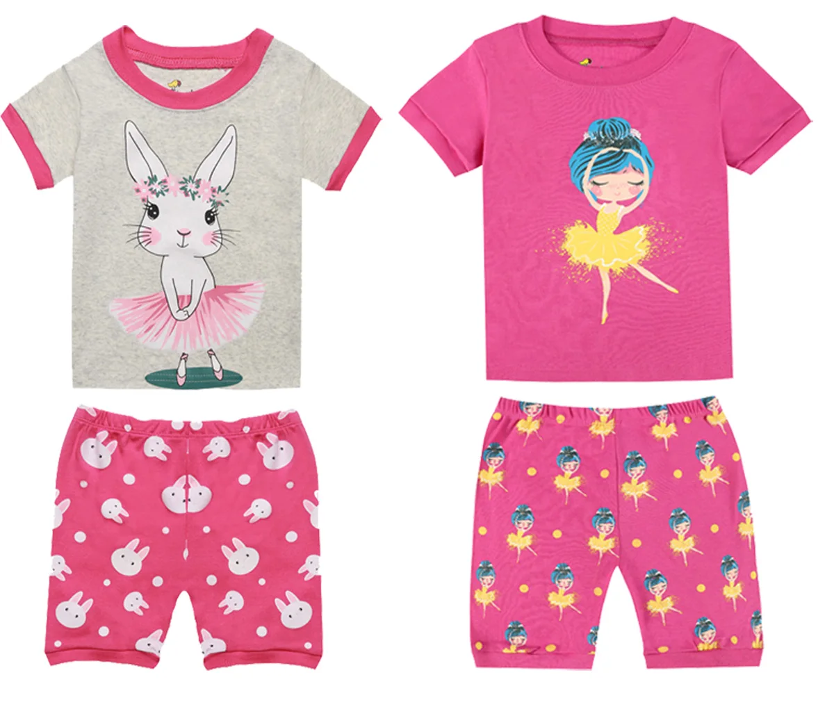 Пижамные комплекты с рисунками животных для мальчиков Детская Хлопковая пижама