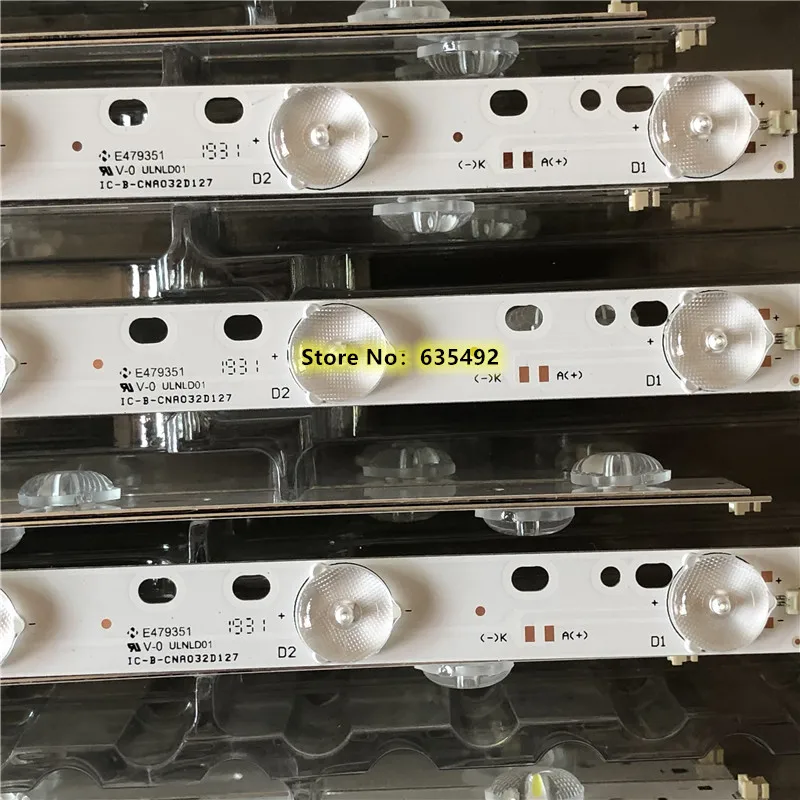 Светодиодная лента для подсветки D304PHHB01F5B KJ315D10 ZC14F 03 303KJ315031 D227PGHBYZF6A E348423 1 шт. = 10