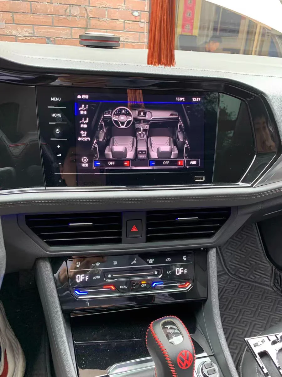 

For VW PASSAT B8 Modification and upgrading of three zone touch automatic air conditioner Automotive interior