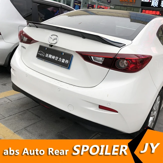Спойлер для MAZDA 3 Axela 2014 2017 MAZDA3 спойлер высокого качества ABS Материал заднее крыло