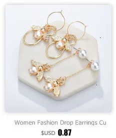 Women Trendy Design Korean Drop Earrings Fashion Gift For Lover Beach Earrings Female Women Handmade Wedding Jewelry