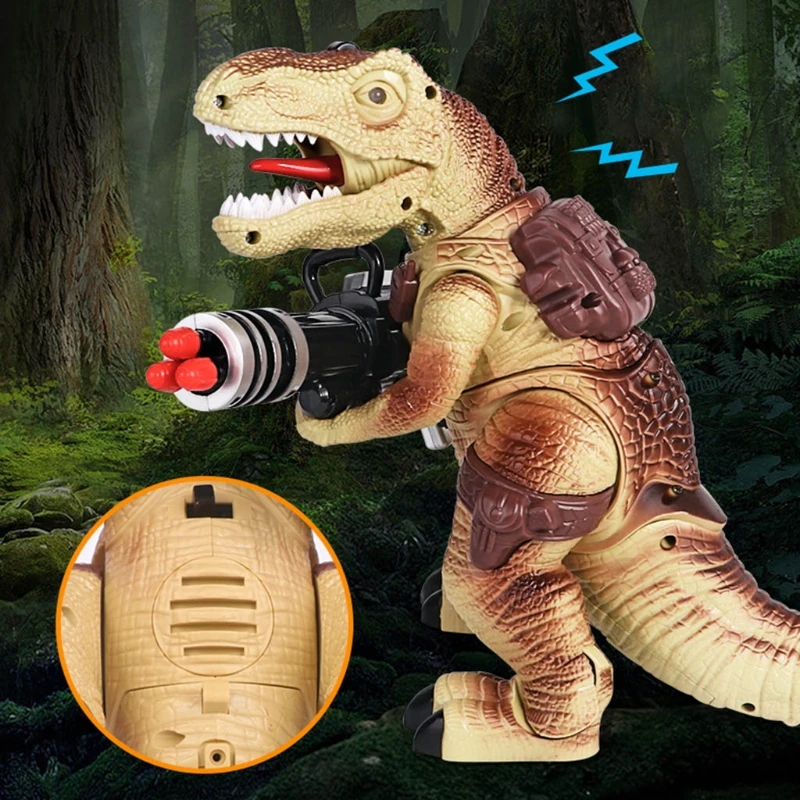 

Multifunctional RC Dinosaur Simulation Tyrannosaurus Rex Remote Control Dinobot 40JC