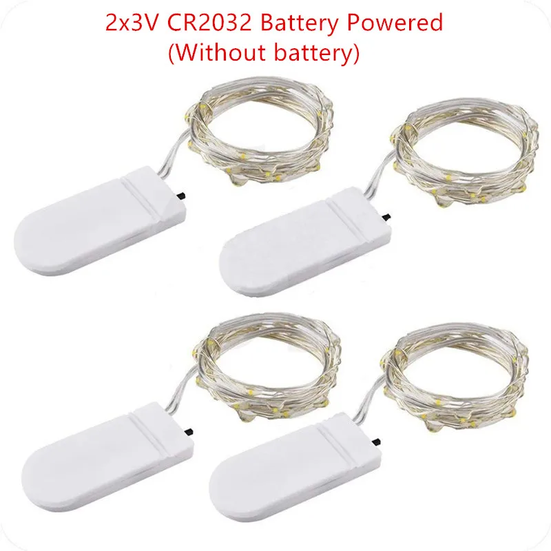 Светодиодная светильник рлянда 3 м/2 м с питанием от батарейки | Лампы и освещение