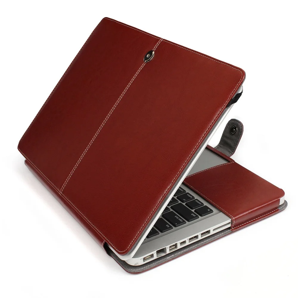 

Shenyan A1278 A1286 Leather Laptop Case For Macbook Pro 13.3" 15.4" Professional protection cover shell 2008-2012