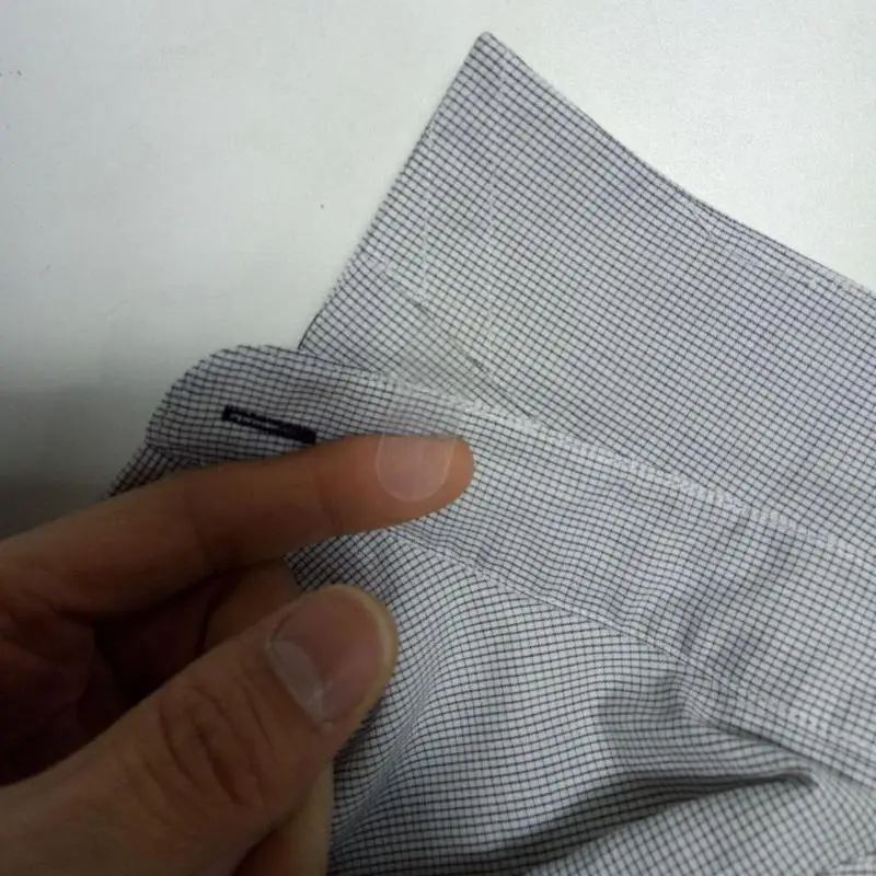 Набор пластиковых прозрачных воротников 10 шт./лот для одежды рубашки и мужских