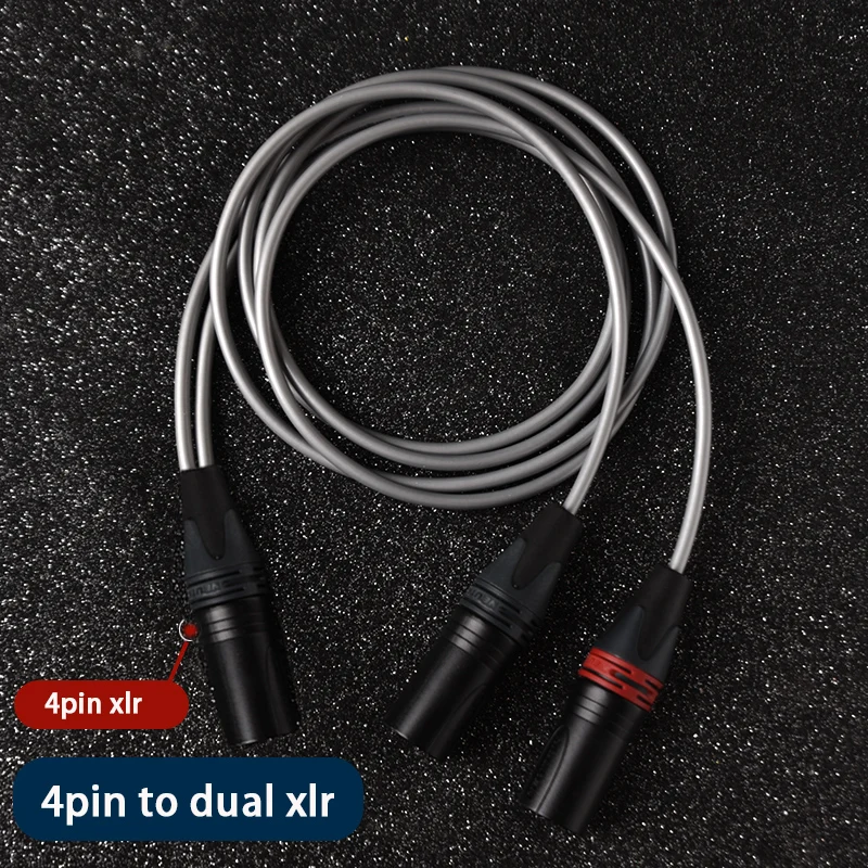 4.4 3.5 2.5mm male to dual 3 pin xlr balanced for zx300a nw wm1A hiby fiio lriver Microphones Speakers Sound Consoles Amplifier |