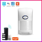 Смарт-датчик движения Tuya с Wi-Fi, инфракрасные детекторы, уличные беспроводные датчики движения, совместимы с приложением TuyaSmart Life