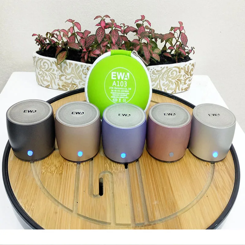 Супер мини Водонепроницаемый Bluetooth динамик Япония лучший звук/бас качество EWA A103
