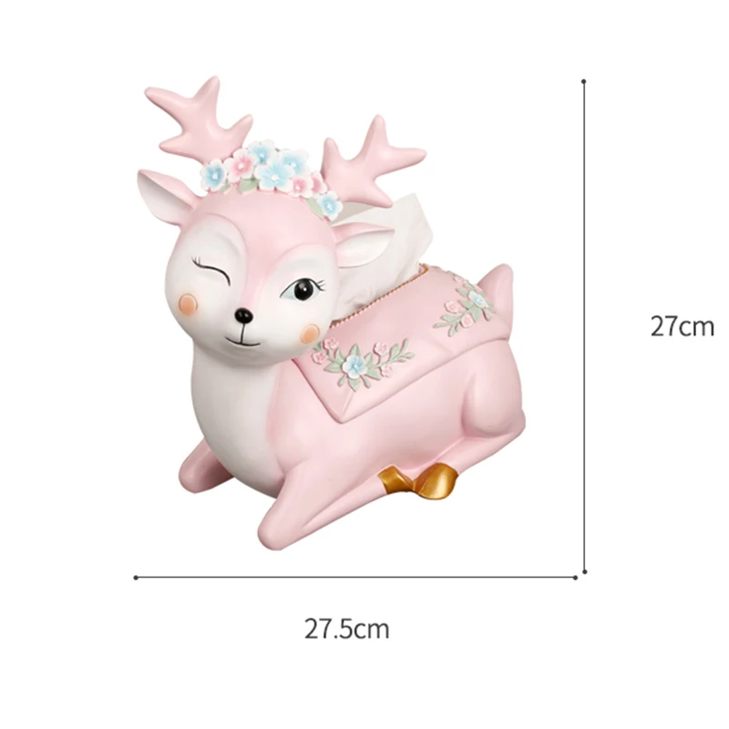 

Creative Tissue Box Nordic Style Living Room Light Luxury High-end Simple Modern Home Restaurant Cartoon Cute Paper Box