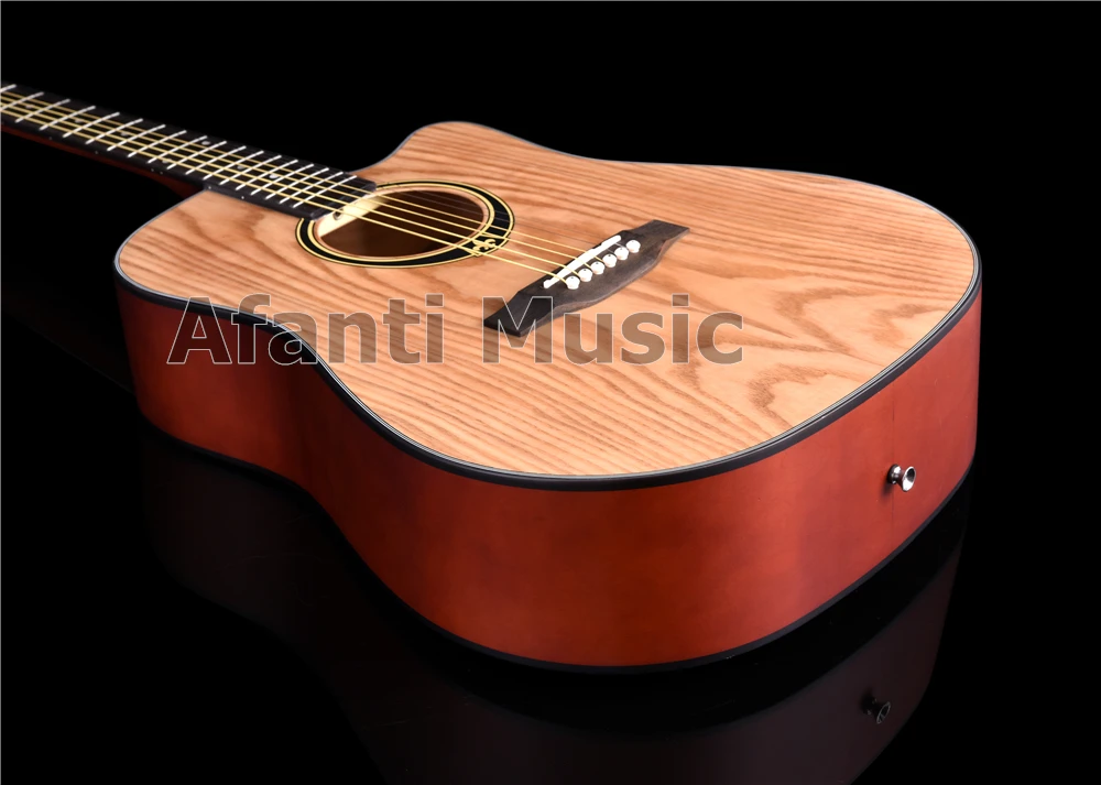 41 дюймов золы Woodtop/американской липы с задним и передним по бокам/акустической гитары из Afanti музыка(AF-1040