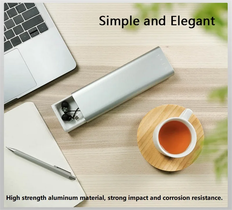 Xiaomi Mijia Youpin MIIIW металлическая канцелярская коробка портативный чехол Ручка алюминиевый корпус кнопочный переключатель для школы и офиса