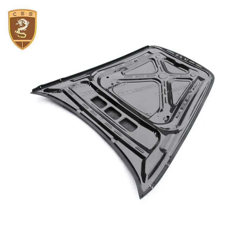 987 М стиль Настоящее углеродное волокно передний двигатель вытяжки авто крышка