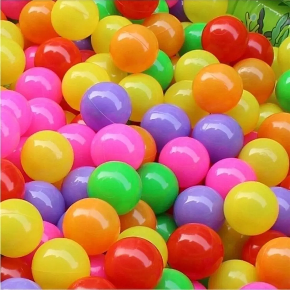 

50pcs Ocean Ball Wave Ball Toy Ball Ce Certification Environmentally Friendly Thickening Non-Toxic Tasteless Marine Ball Net Bag