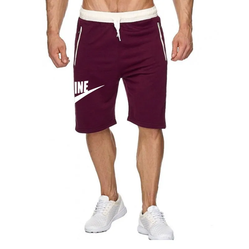 2020 Men Leisure Knee Length Shorts Color Patchwork Joggers Short Sweatpants Trousers Bermuda roupa masculina | Мужская одежда