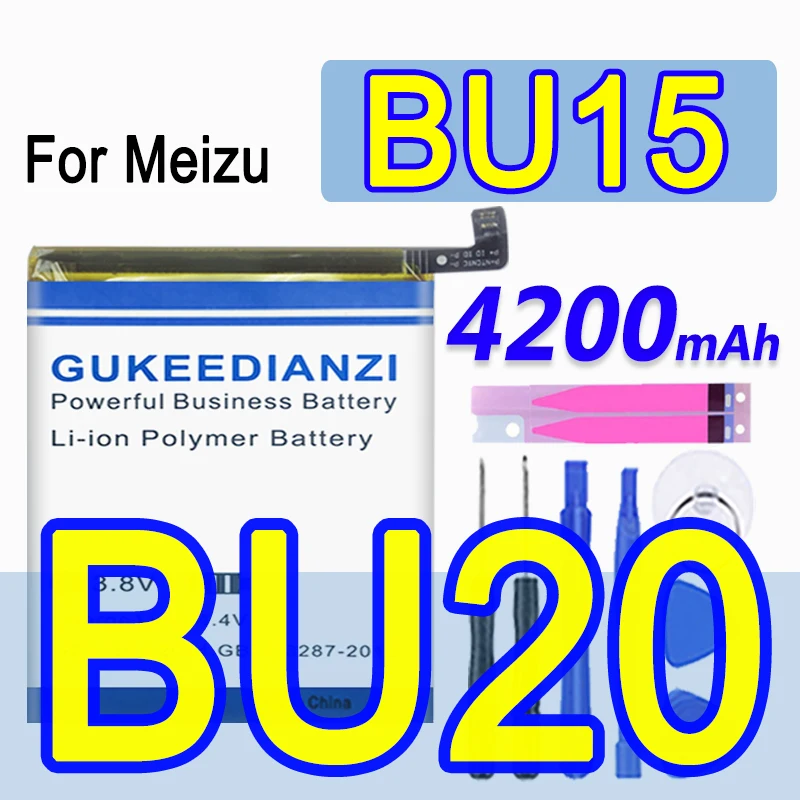 GUKEEDIANZI 2019 Новый BU15 реальный 4200mAh заменяемый мобильный телефон аккумулятор для Meizu