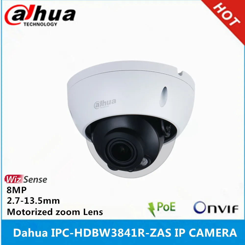 Dahua IPC HDBW3841R ZAS 8 Мп IR40M 2 7 13 5 мм моторизованный зум объектив Встроенный аудио