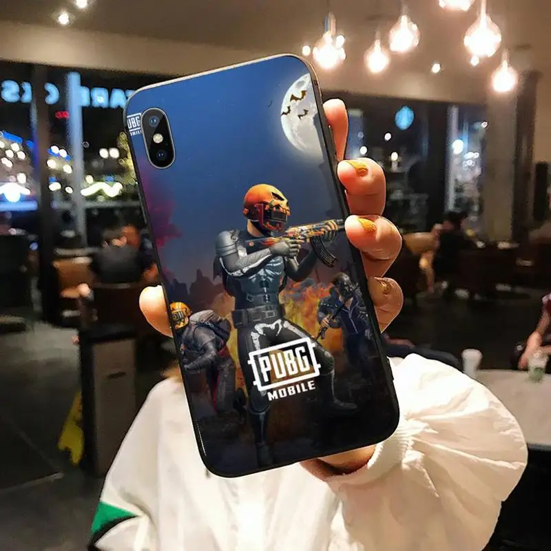 

PUBG Fashion hot Game high quality luxury Phone Case funda for iPhone 11 12 pro XS MAX 8 7 6 6S Plus X 5S SE 2020 XR