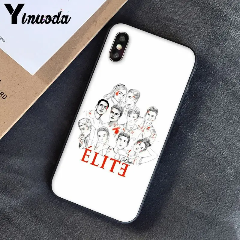 A12 Yinuoda испанский ТВ серии Elite Новинка Fundas чехол для iPhone X XS MAX 6 6s 7 7plus 8 8Plus 5 5S SE XR 11 11pro max - Цвет: A12