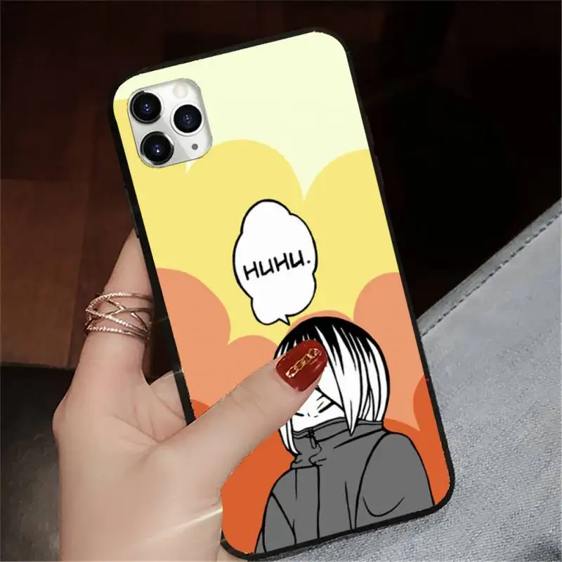 

Kenma Kozume Haikyuu!! animefunda capa shell Phone Case for iPhone 11 12 pro XS MAX 8 7 6 6S Plus X 5S SE 2020 XR