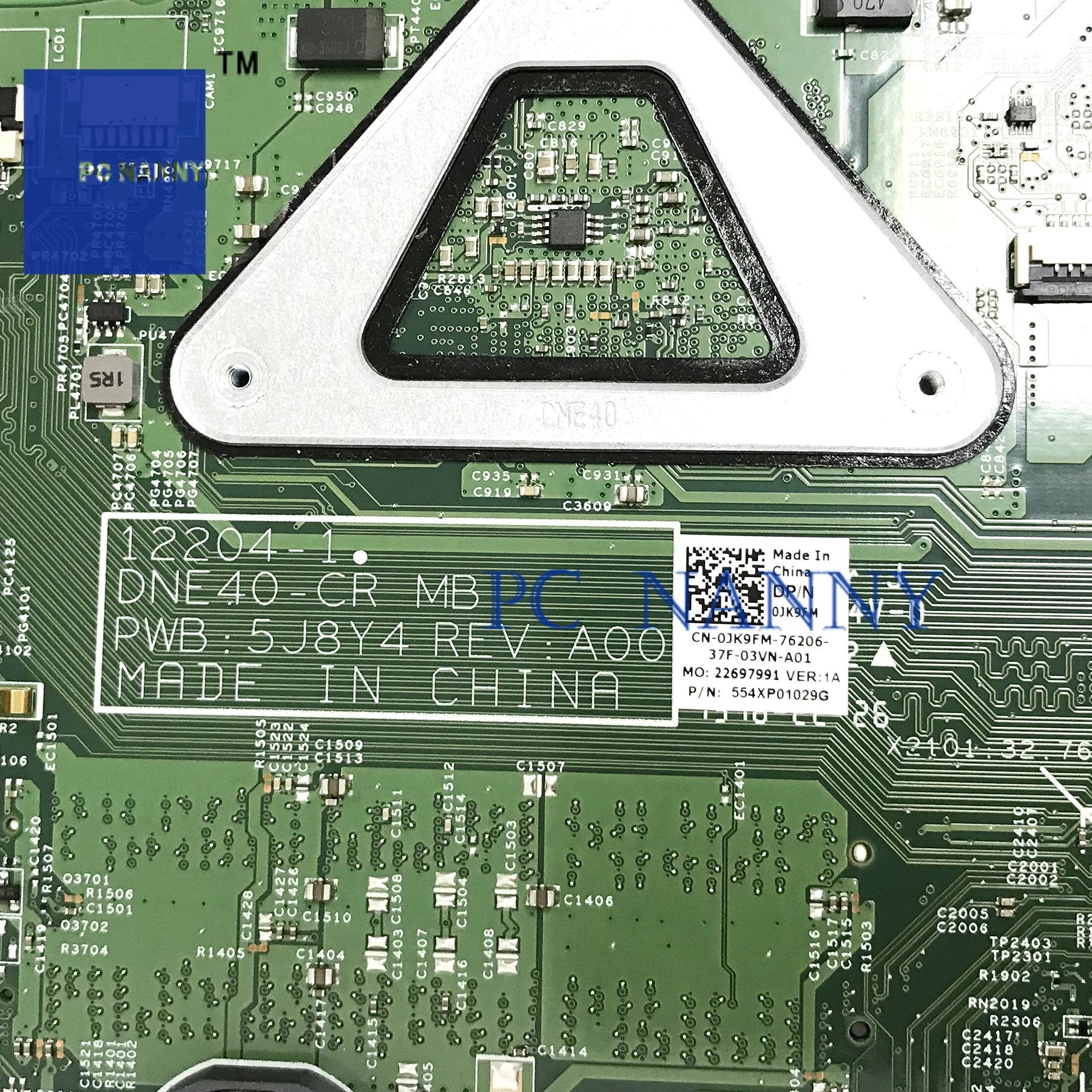 Материнская плата PCNANNY для ноутбука Inspiron 3421 0JK9FM JK9FM 12204-1 SR105 2127U CPU PC материнская DDR3
