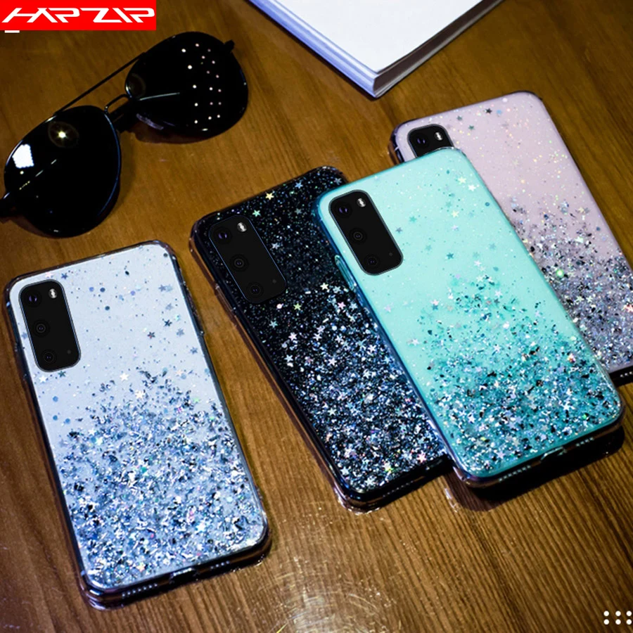Блестящий чехол для Samsung Galaxy A51 A71 A81 A91 A50 A50S A40 A40S A30 A30S A20S A20E A20 A10S A10 S20 S10 S9 Plus