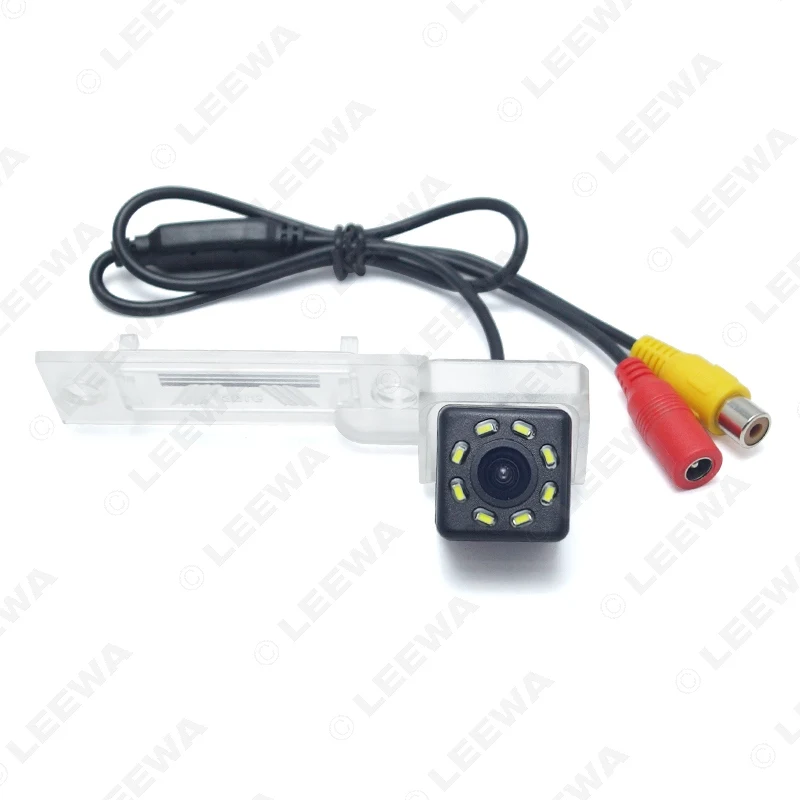 8LED LEEWA автомобиль специальный Специальный заднего вида парковочная камера с 4LED/8LED/12LED для Volkswagen Golf Plus/Passat B6/T5 транспортер - Название цвета: 8LED