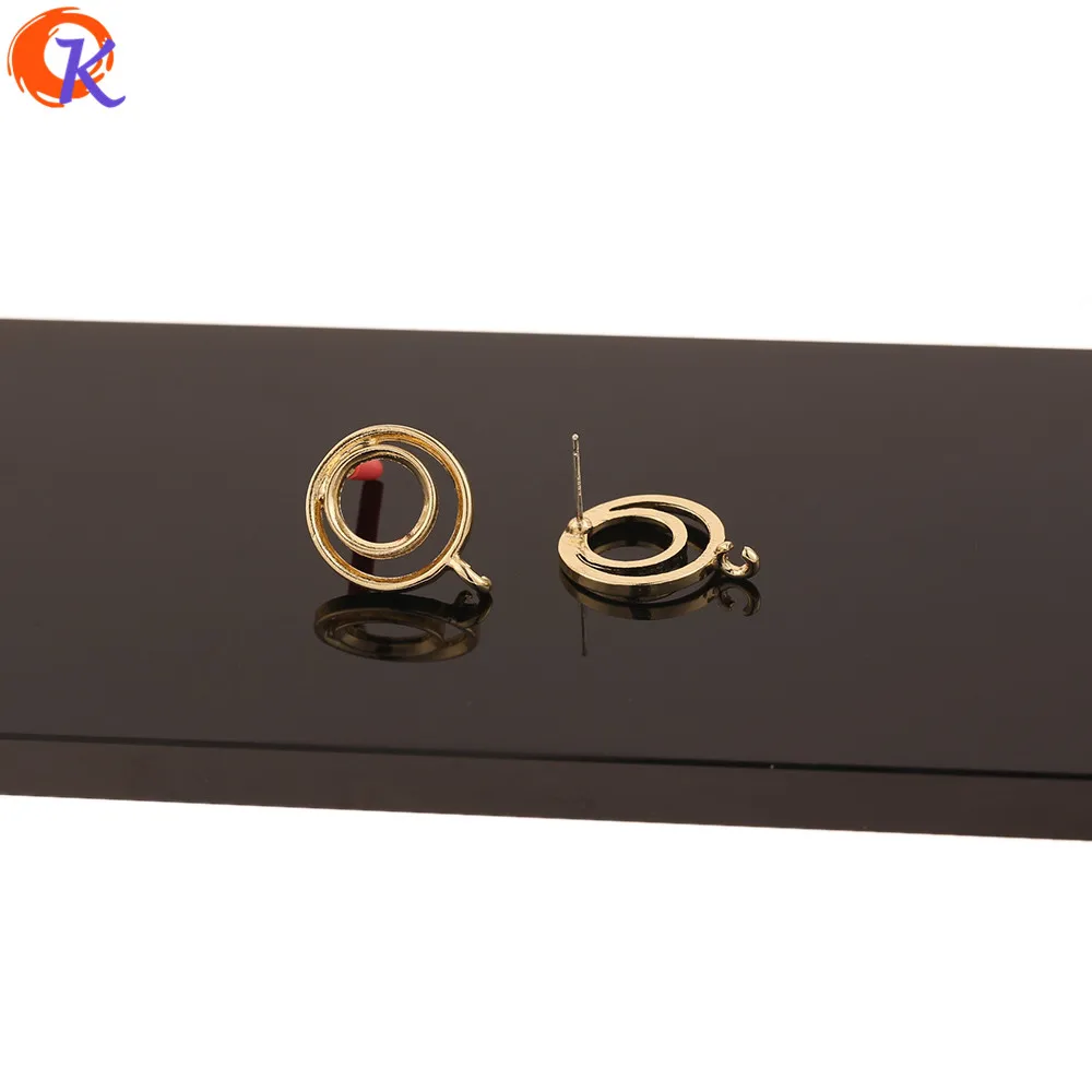 

Cordial Design 100Pcs 17*22MM Jewelry Accessories/Earrings Stud/DIY Parts/Loop Shape/Jewelry Making/Hand Made/Earring Findings