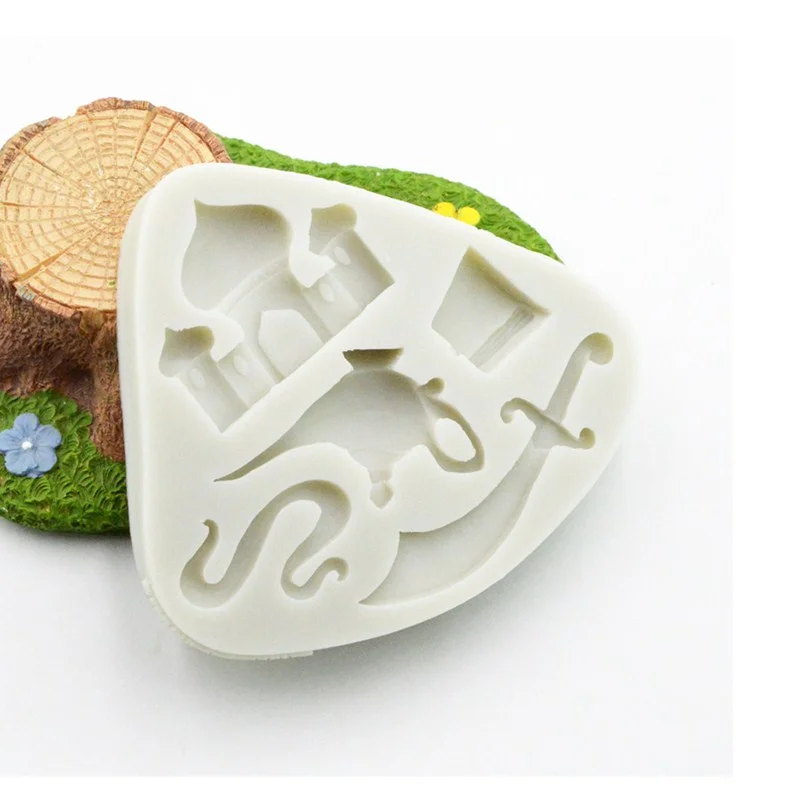 Женская силиконовая форма для рукоделия шоколада глиняный горшок заварочный