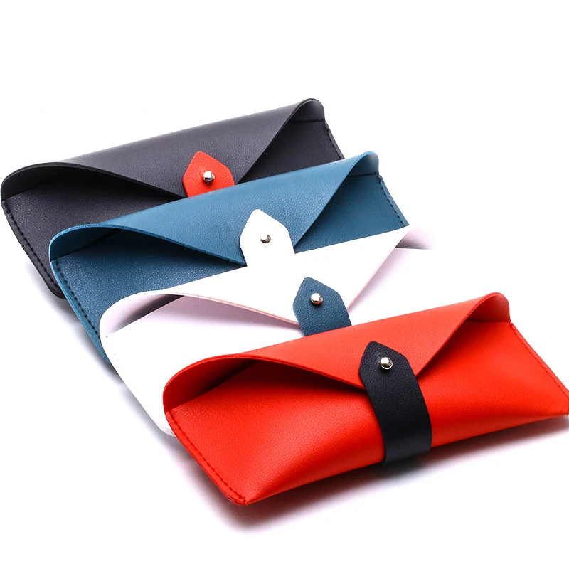 

iboode PU Leather Glasses Case Cover Sunglasses Reading Glasses Holder Eyeglasses Solid Storage Box Pouch Eyewear Protector New