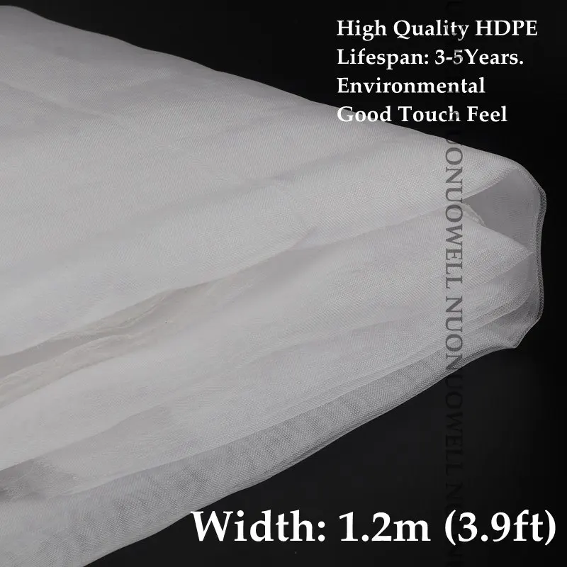 Width 1.2m 5 м 6 размер 40~ 100 сетка для борьбы с вредителями Отпугиватель сеток для сельскохозяйственных овощей и фруктов защитная сетка для ухода за садовой сеткой Москитная пластиковая сетка - Цвет: Width 1.2m